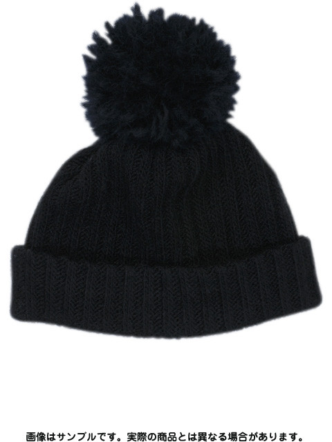 60cm Knit Hat With Pompon (Black), Azone, Accessories, 1/3, 4571117003308